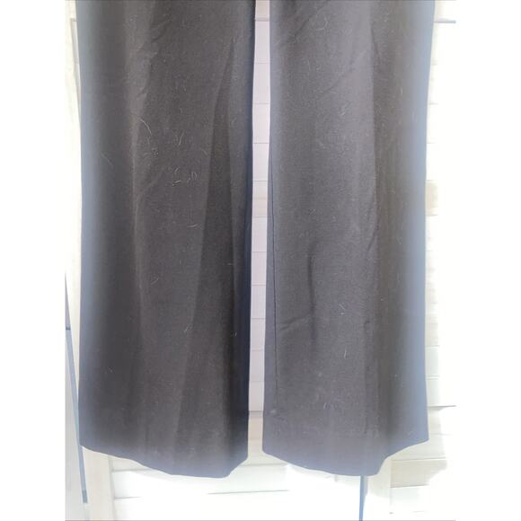 Talbots Trousers Pants Women's Wide Leg Relaxed Side Zip Stretch Sz 8P - Picture 3 of 9